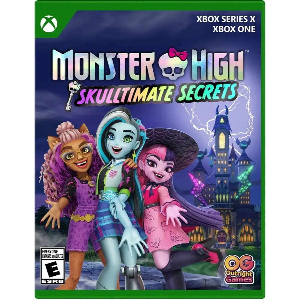 Monster High Skulltimate Secrets XBOX One SERIES X Game NEW Sealed
